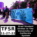 Grad Student Strikes In The University of California System